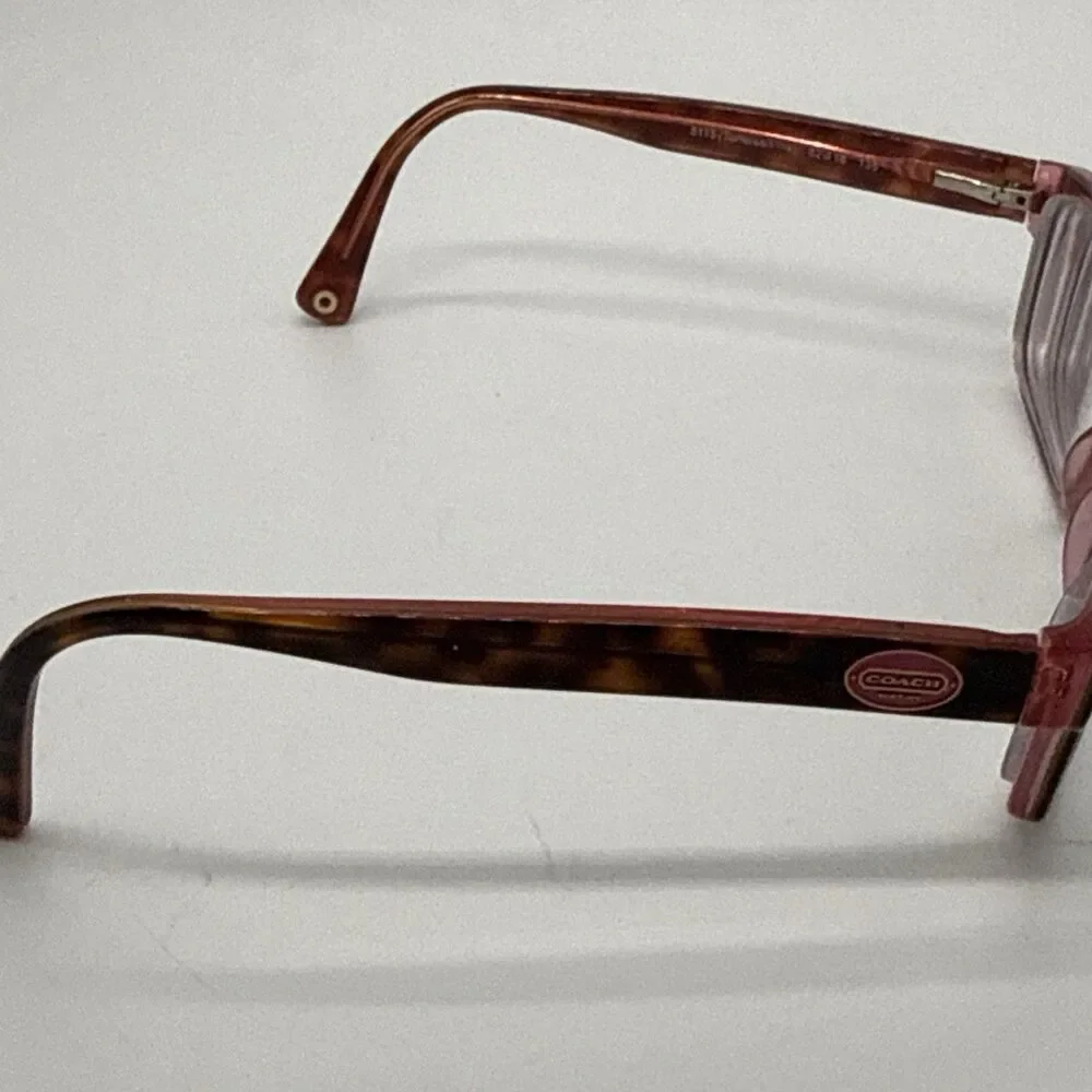 COACH HC6040 Brooklyn 5115 Tortoise/Pink Eyeglasses 52/16 135, FRAMES ONLY
